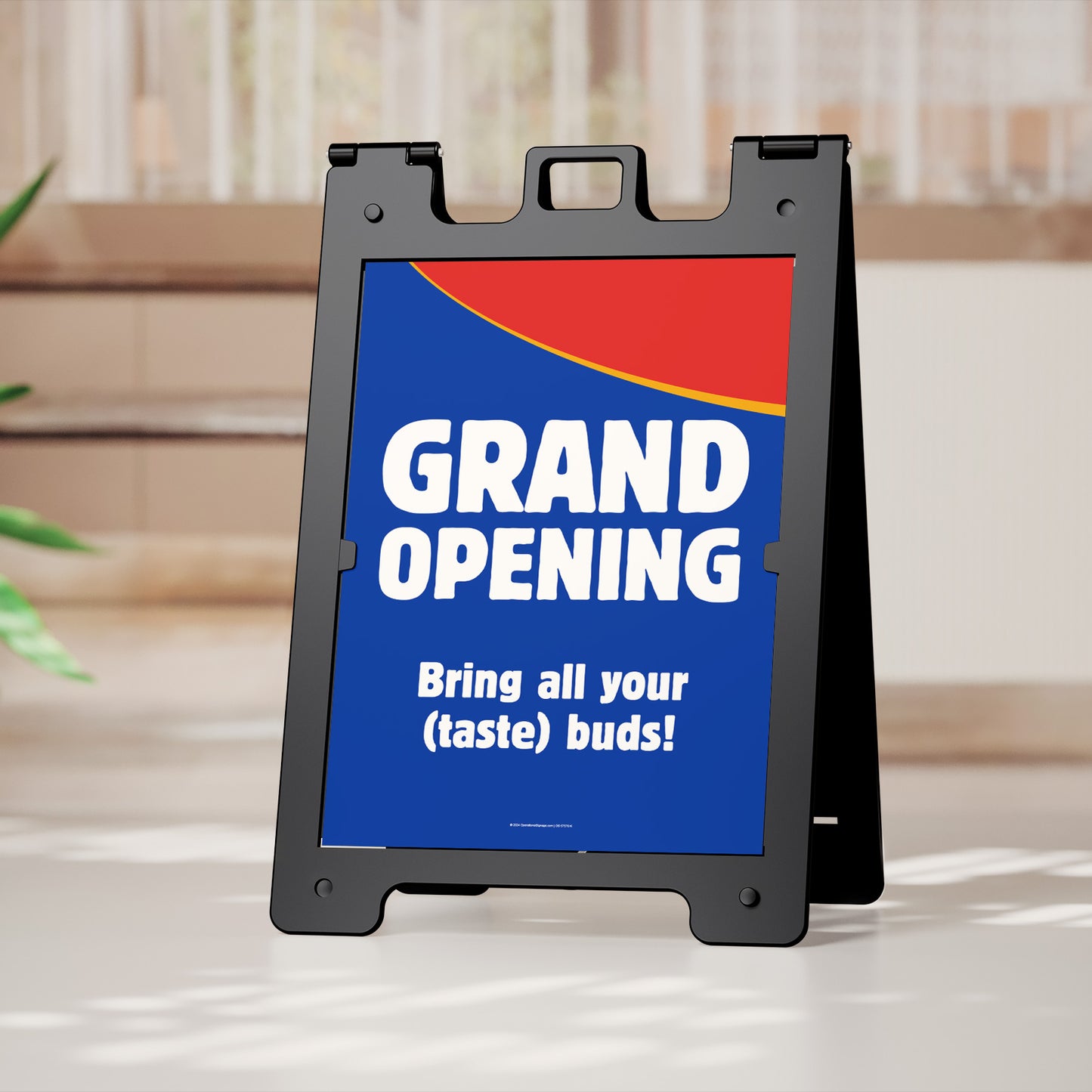 Grand Opening - A-frame Insert