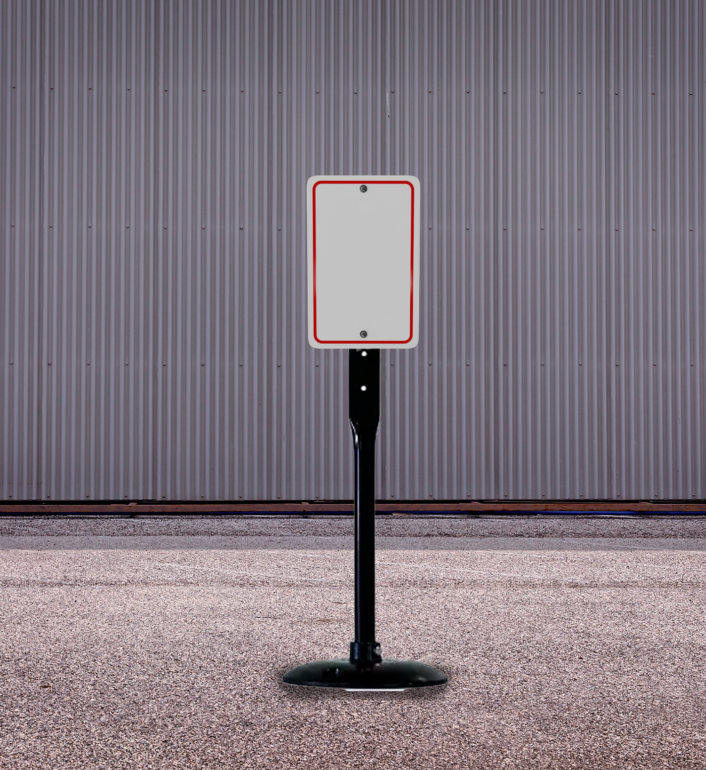 Stand And Base, Parking Sign, Hardware