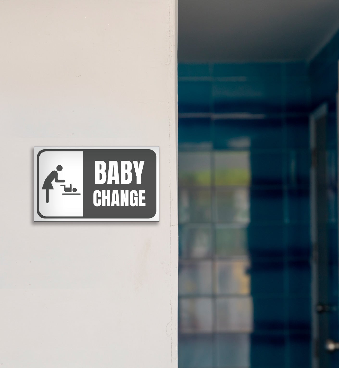 Baby Changing Station - Sign - 20 In. X 12 In.