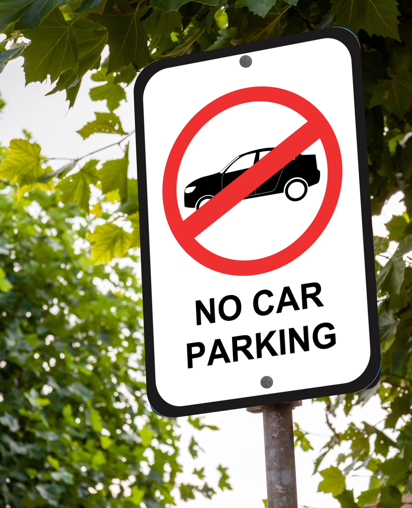 No Car Parking - Sign 12 In. X 18 In.