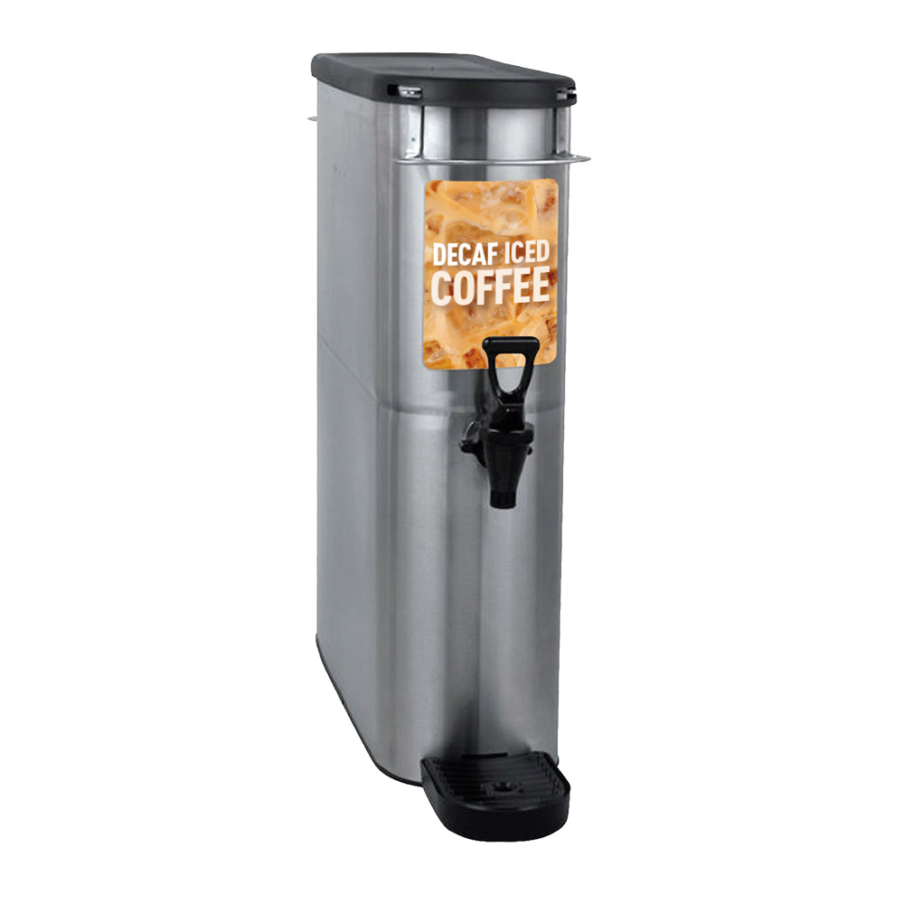 Canister decal iced coffee
