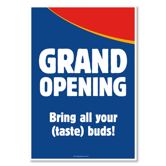 Grand Opening - Window Decal   29 In. X 42 In.