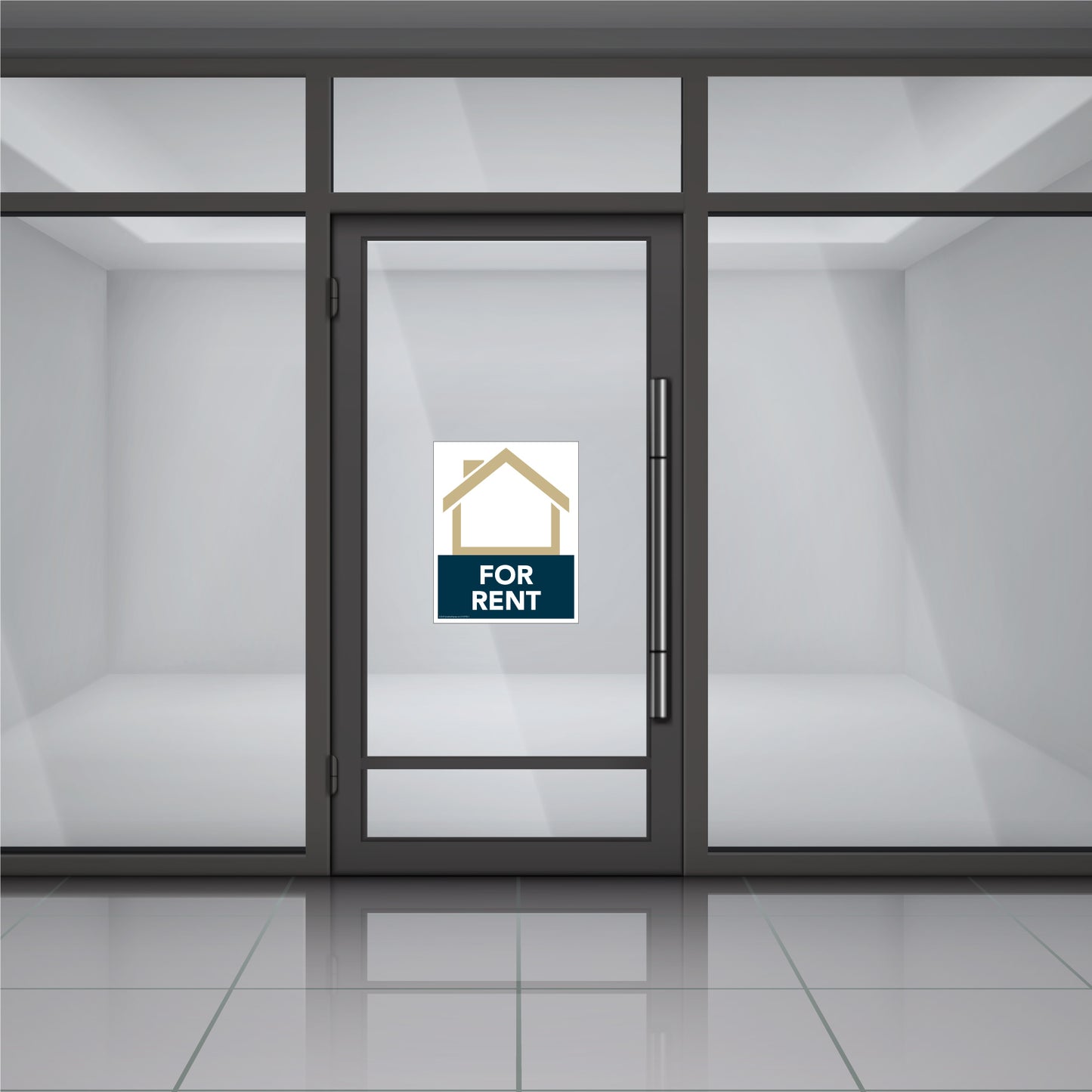 For Rent - Door Decal - 8 In. X 10 In.