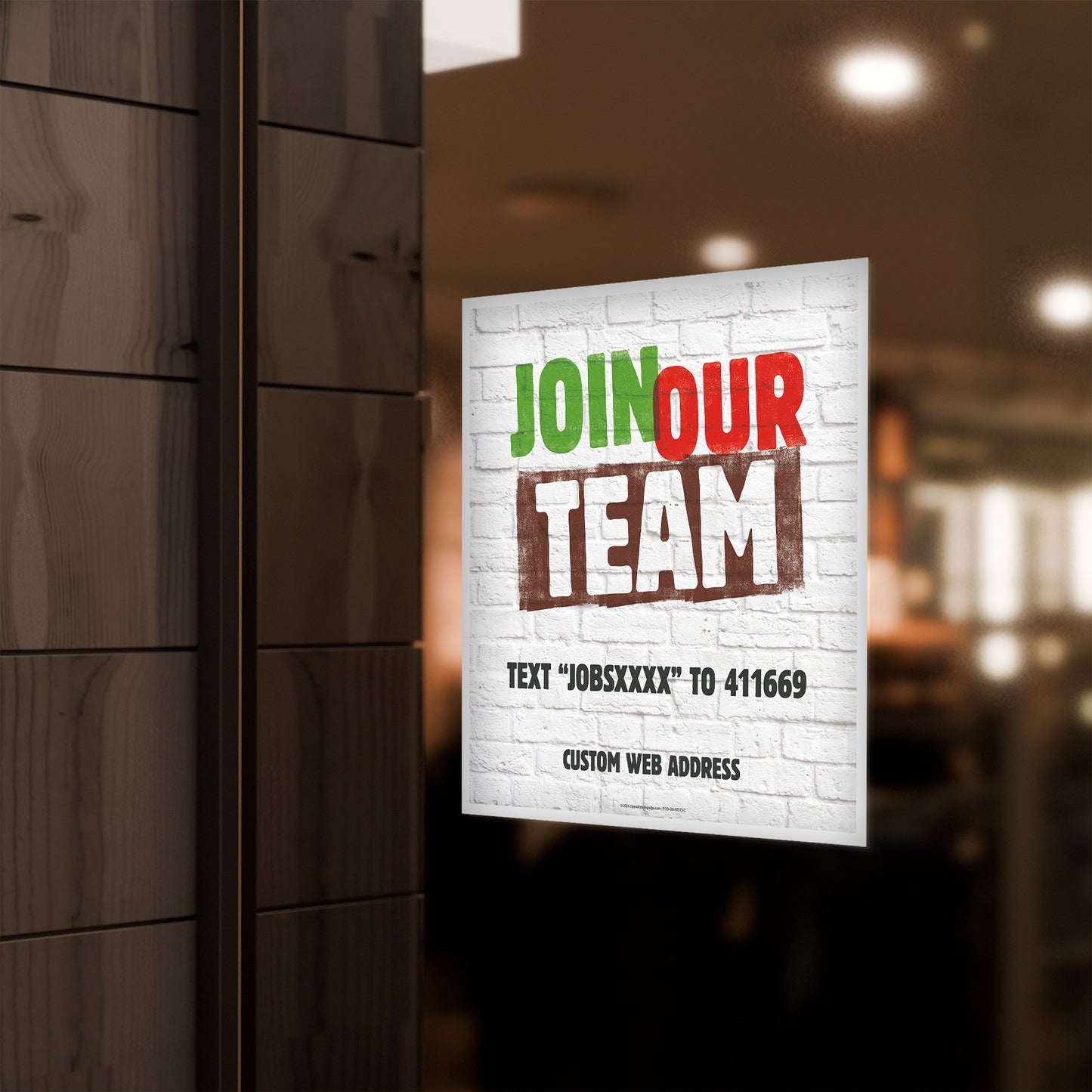Join Our Team - Window Decal Pkg. of 3