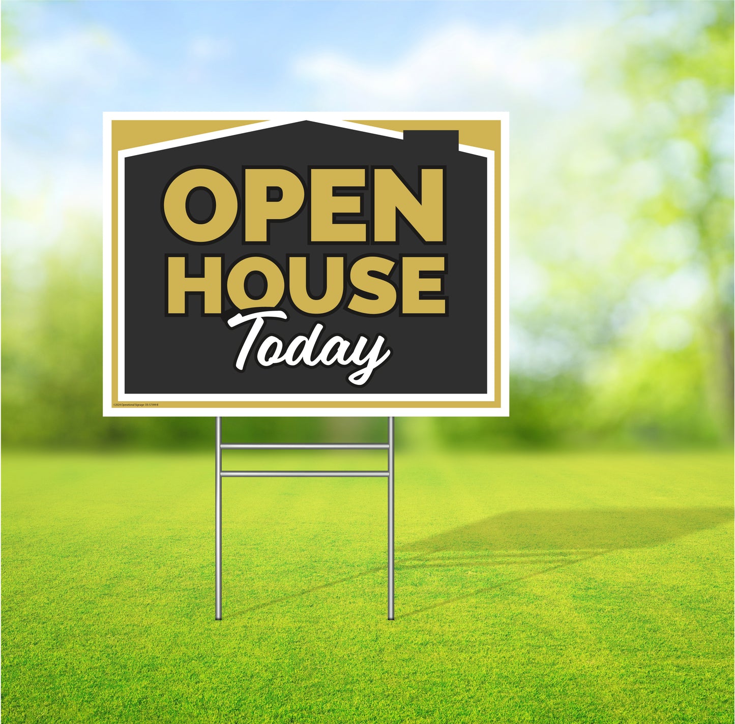 Open House - Lawn Sign - 18 In. X 24 In.