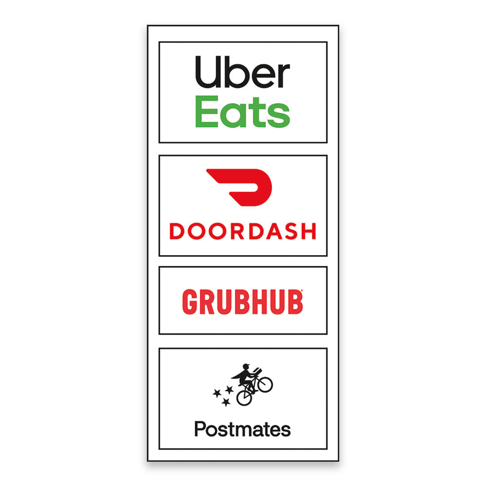 Delivery Partner Stickers
