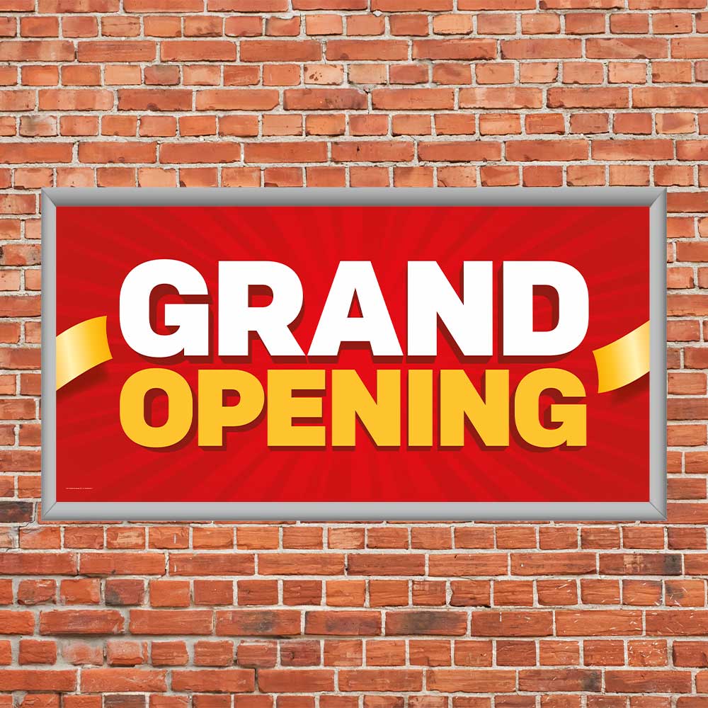 Grand Opening - Mini Billboard Insert - 8 Ft. X 4 Ft.