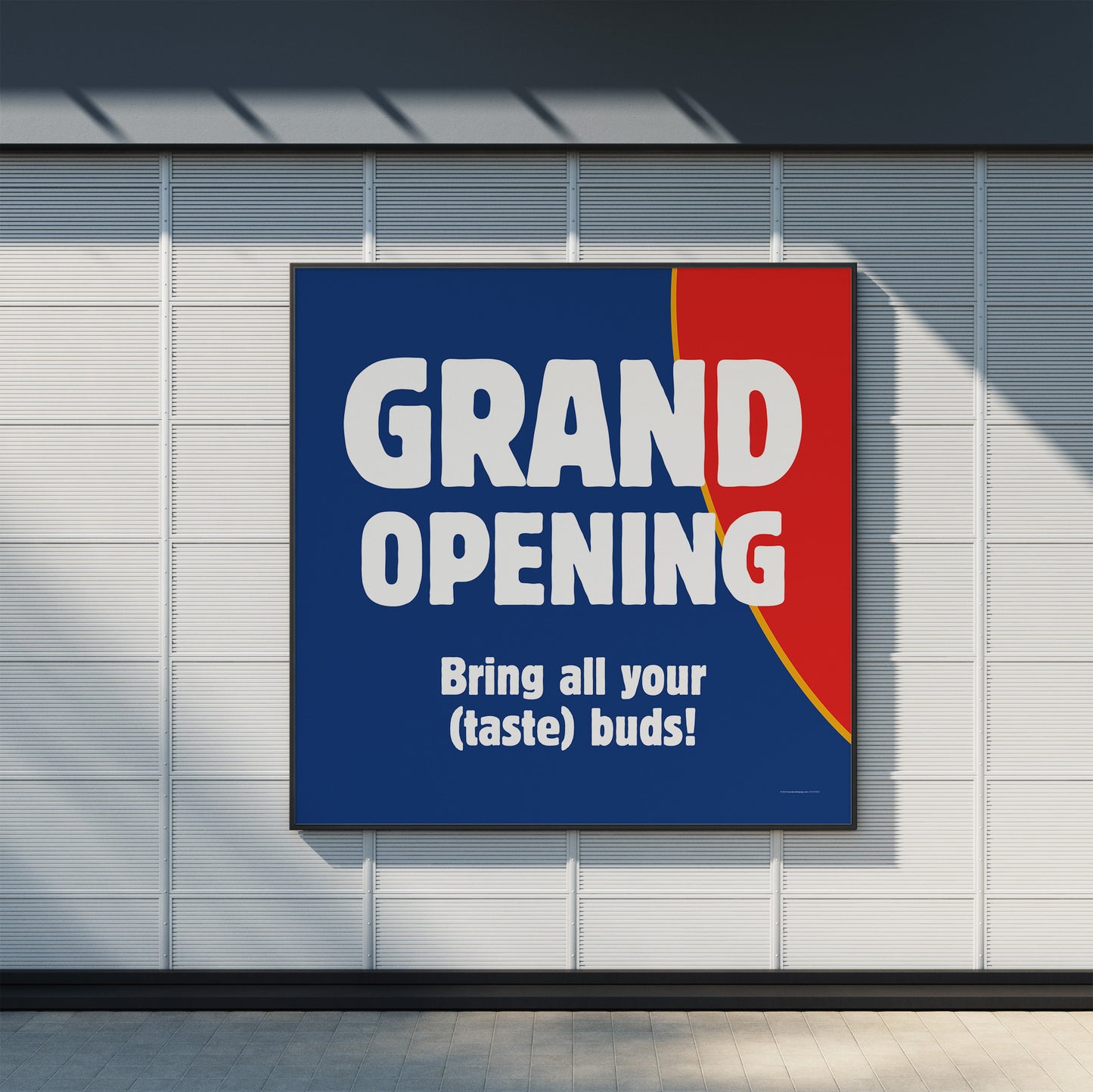 Grand Opening - Mini Billboard Insert - 4 Ft. X 4 Ft.