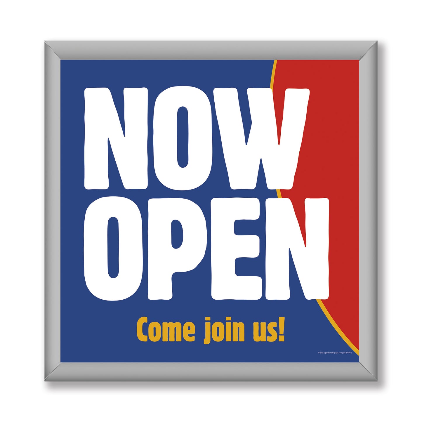 Now Open - Mini Billboard Insert - 4 Ft. X 4 Ft.