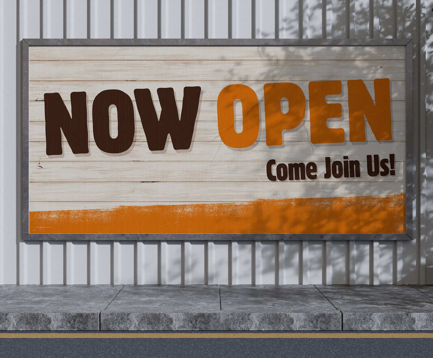Now Open - Mini Billboard Insert - 8 Ft. X 4 Ft.