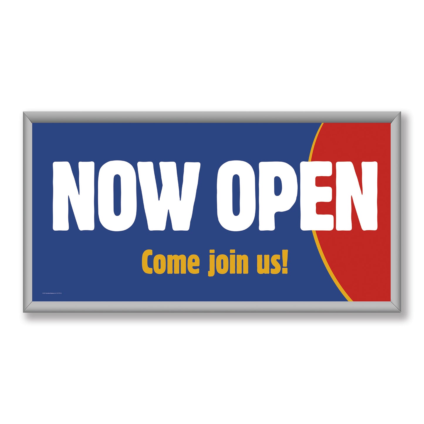 Now Open - Mini Billboard Insert - 8 Ft. X 4 Ft.