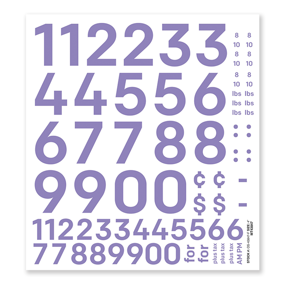 Large Ice Pricing Snipes - Window Decal and Lawn Signs