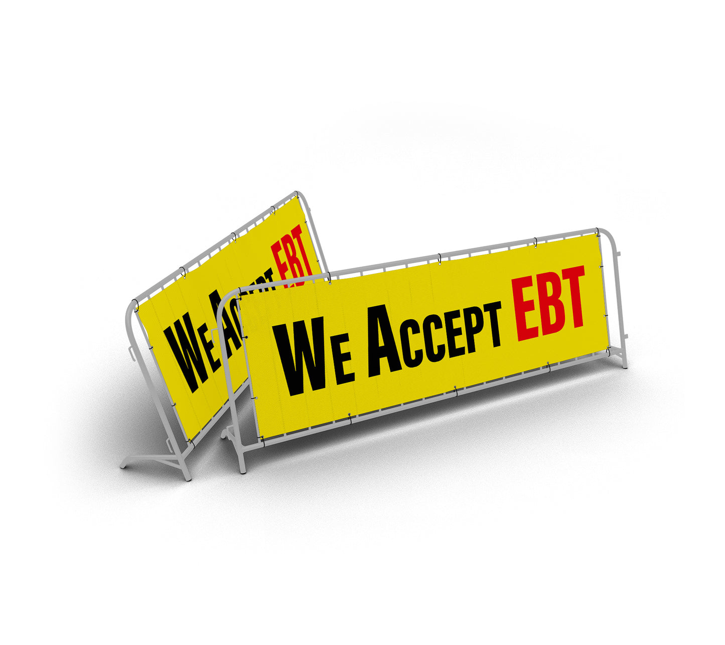 We Accept EBT - Banner - 10 Ft. X 3 Ft.