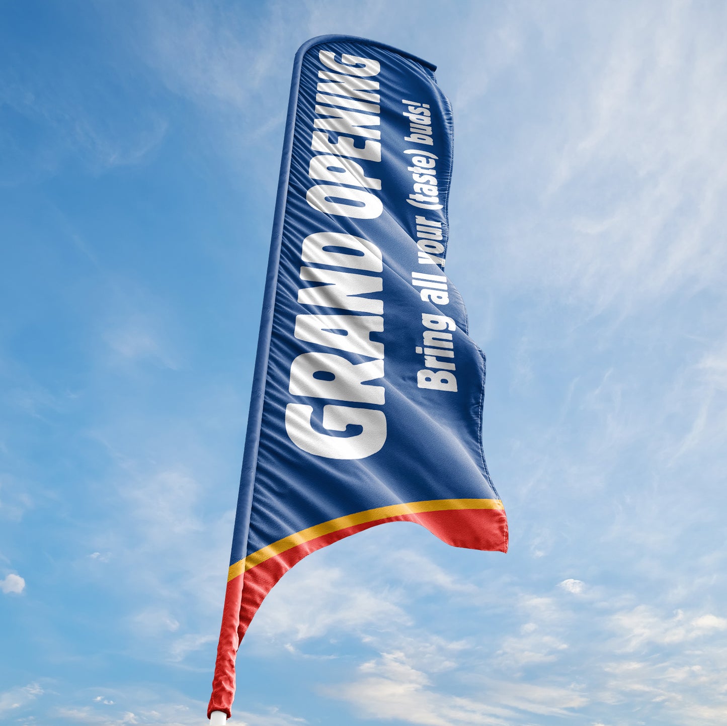Grand Opening - Blade Flag w/Hardware 13 Ft.