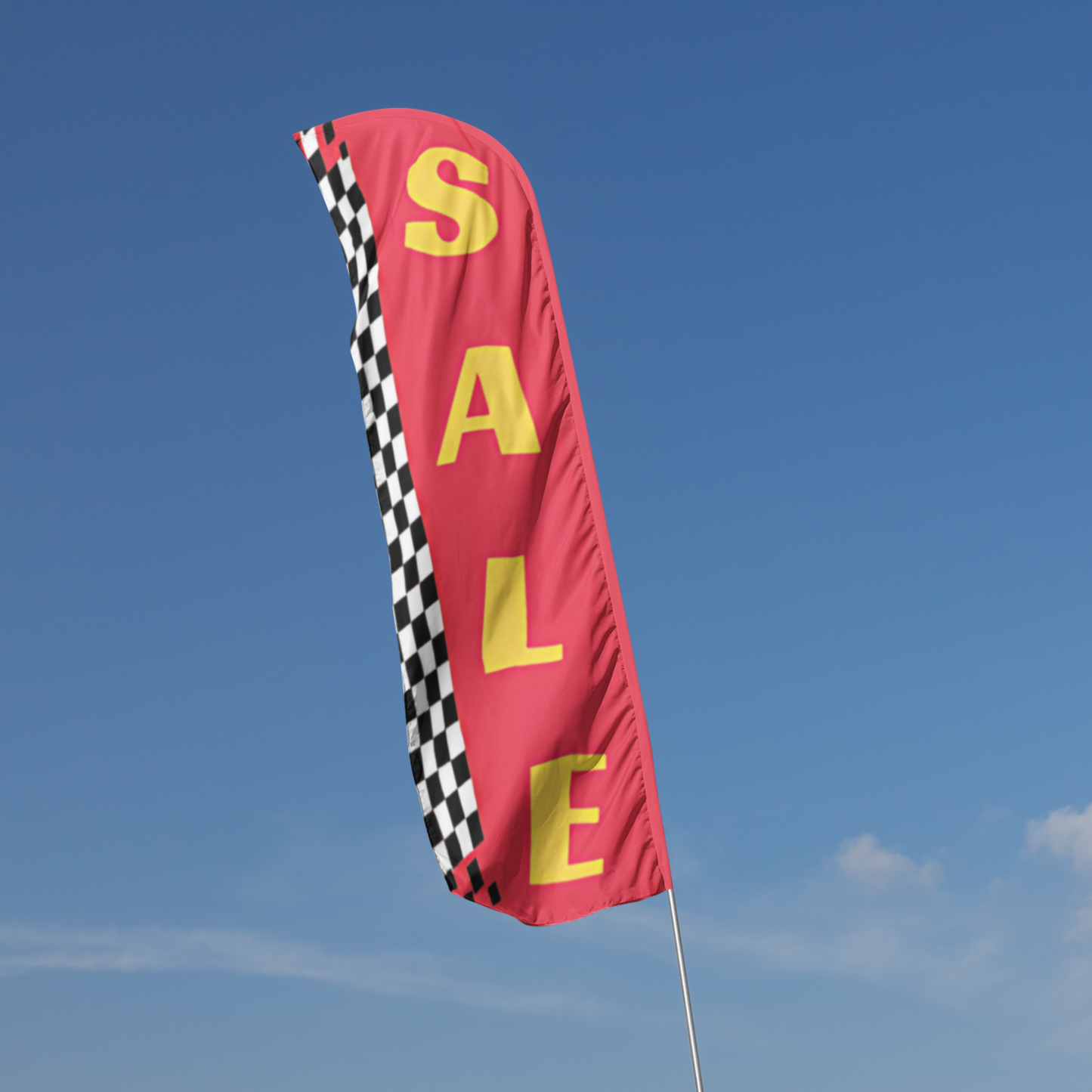 SALE - Blade Flag Red & Yellow - 13 ft.