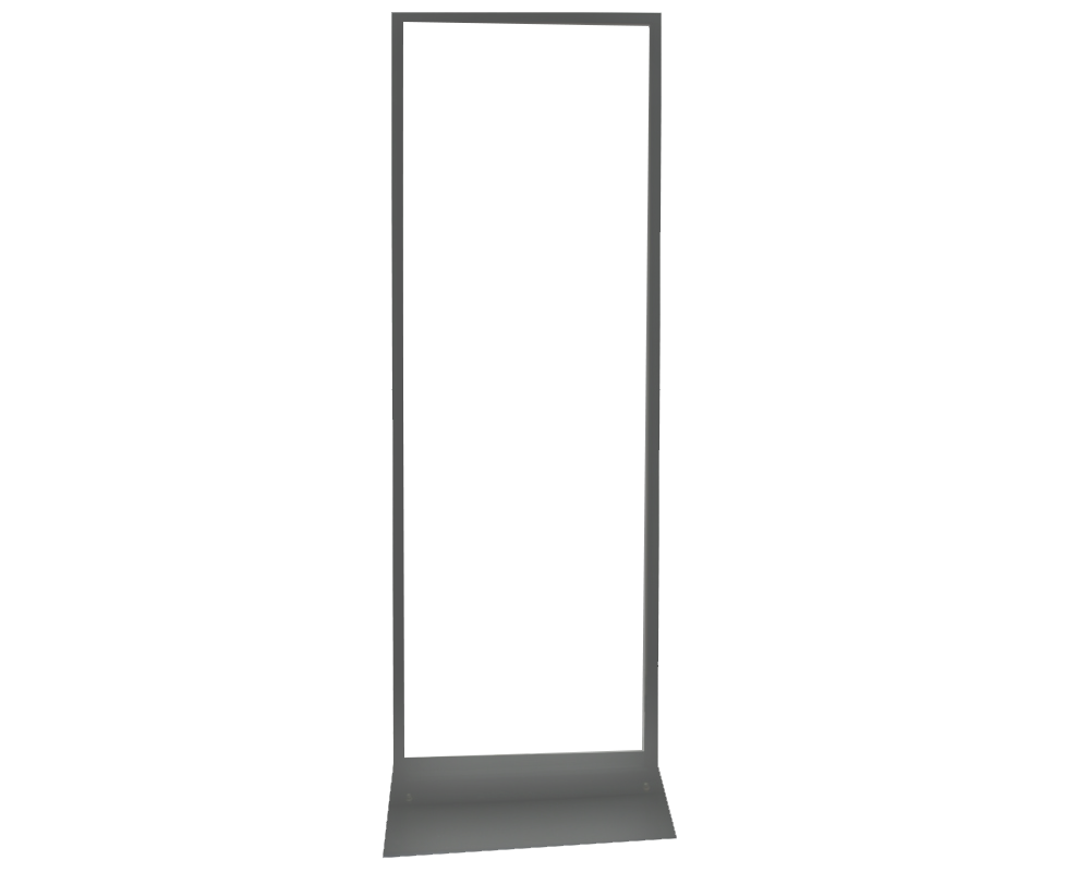 Kiosk Metal Frame Hardware