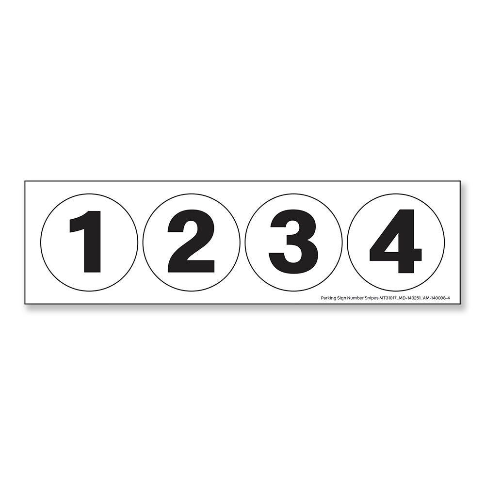 Parking Sign - Number Snipes