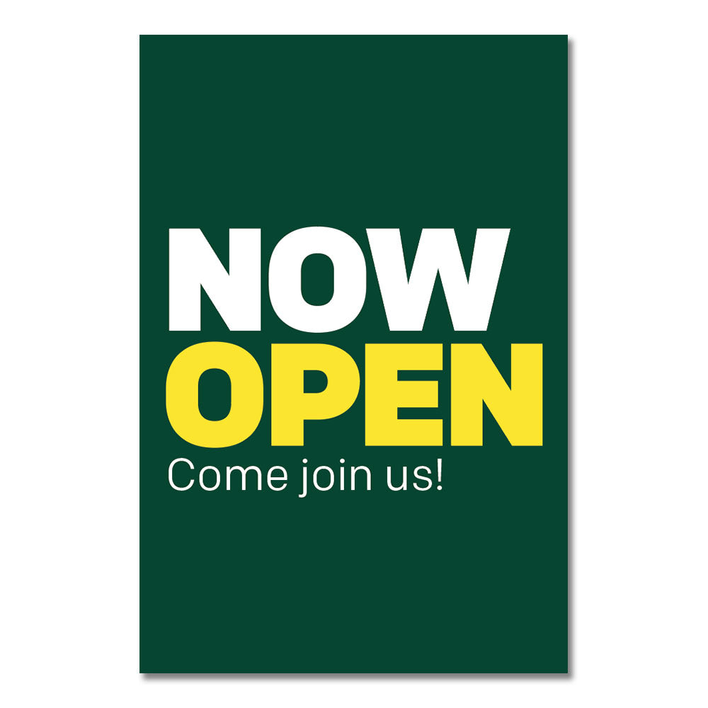 Now Open - A-Frame Insert 24.25 In. X 36.125 In.