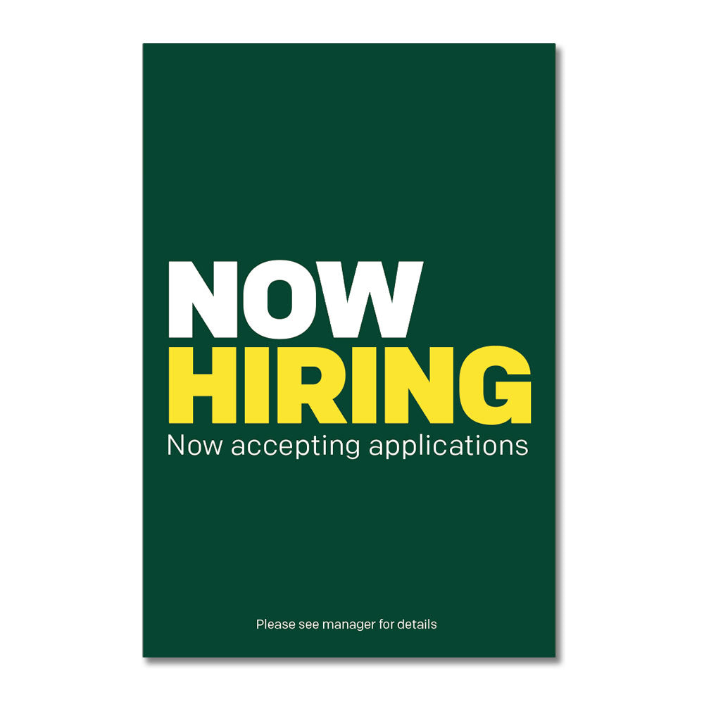 Now Hiring - A-Frame Insert 24.25 In. X 36.125 In.