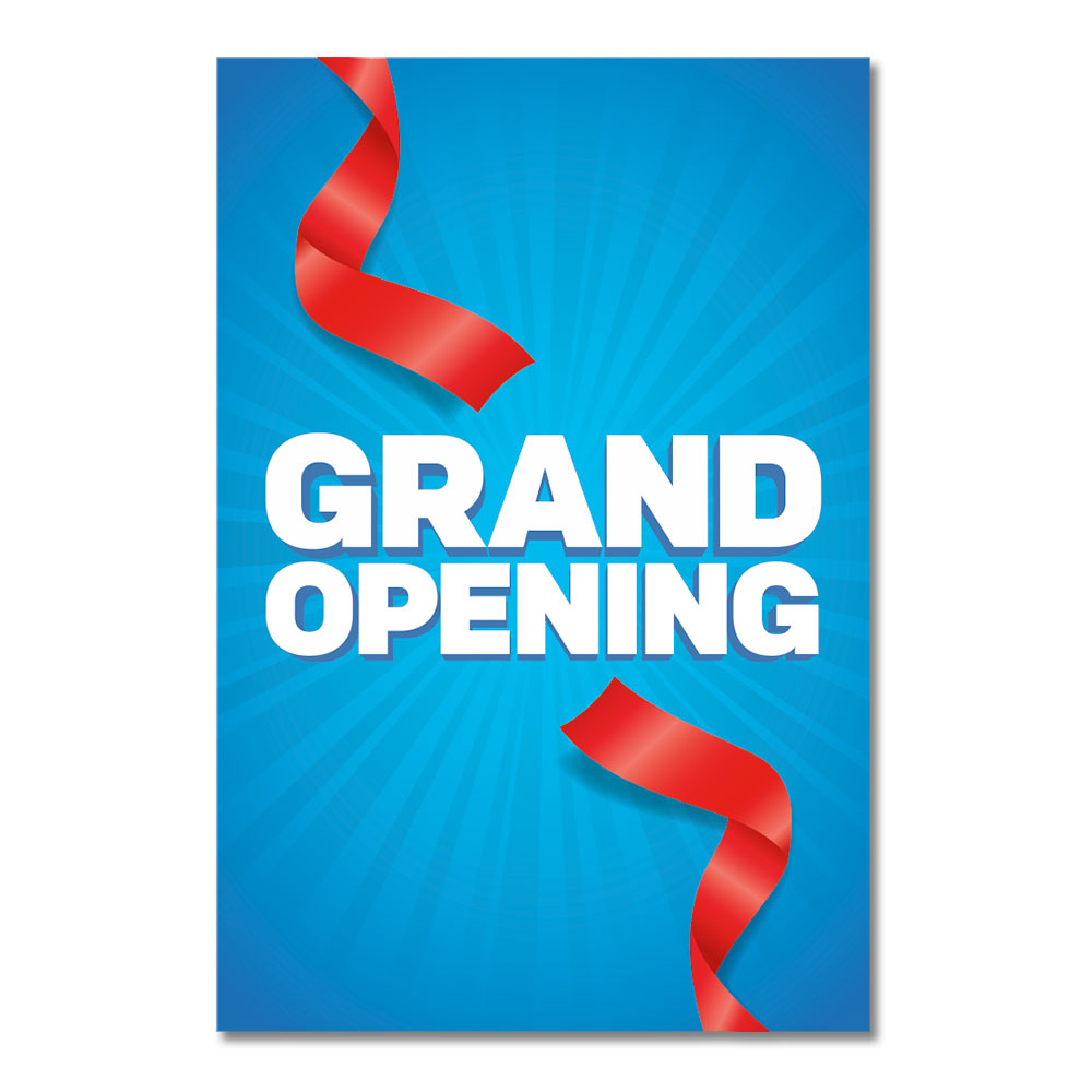 Grand Opening - A-Frame Insert - 24.25 In. X 36.125 In.