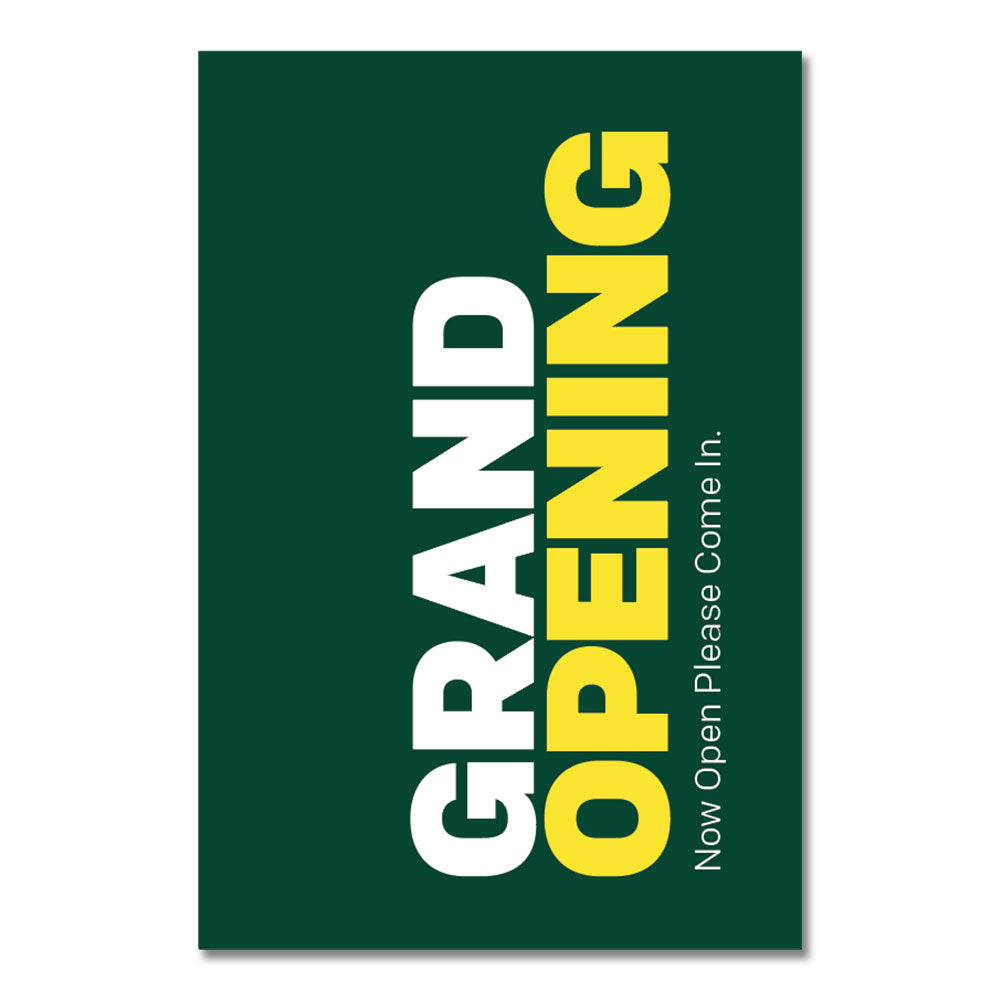 Grand Opening - A-Frame Insert - 24.25 In. X 36.125 In.