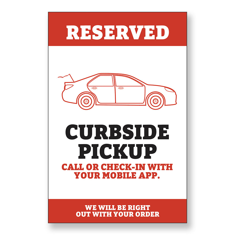 Curbside Pickup - Aframe Insert