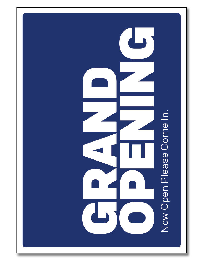 Grand Opening - Poster 29 In. X 42 In.