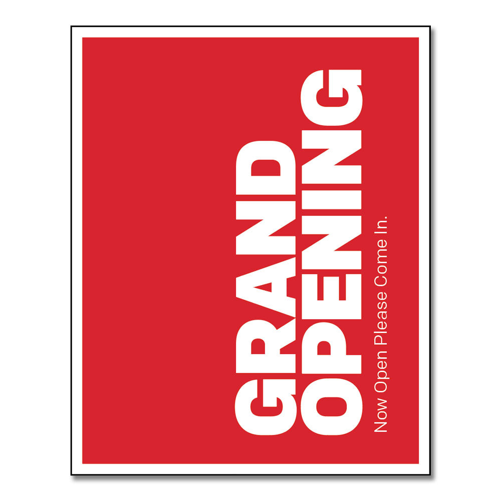 Grand Opening - Poster 29 In. X 42 In.