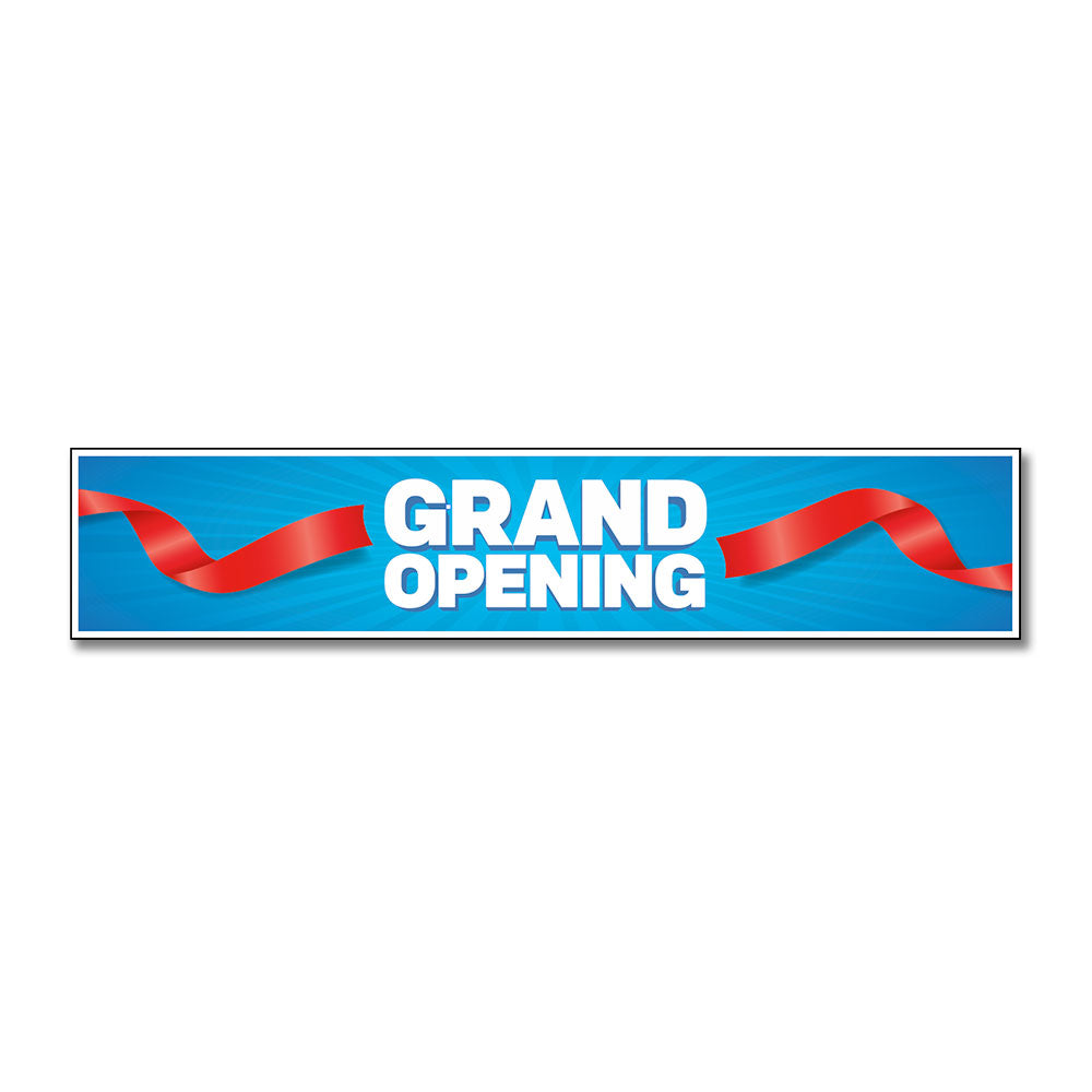 Grand Opening - Door Decal - 30 In. X 6 In.