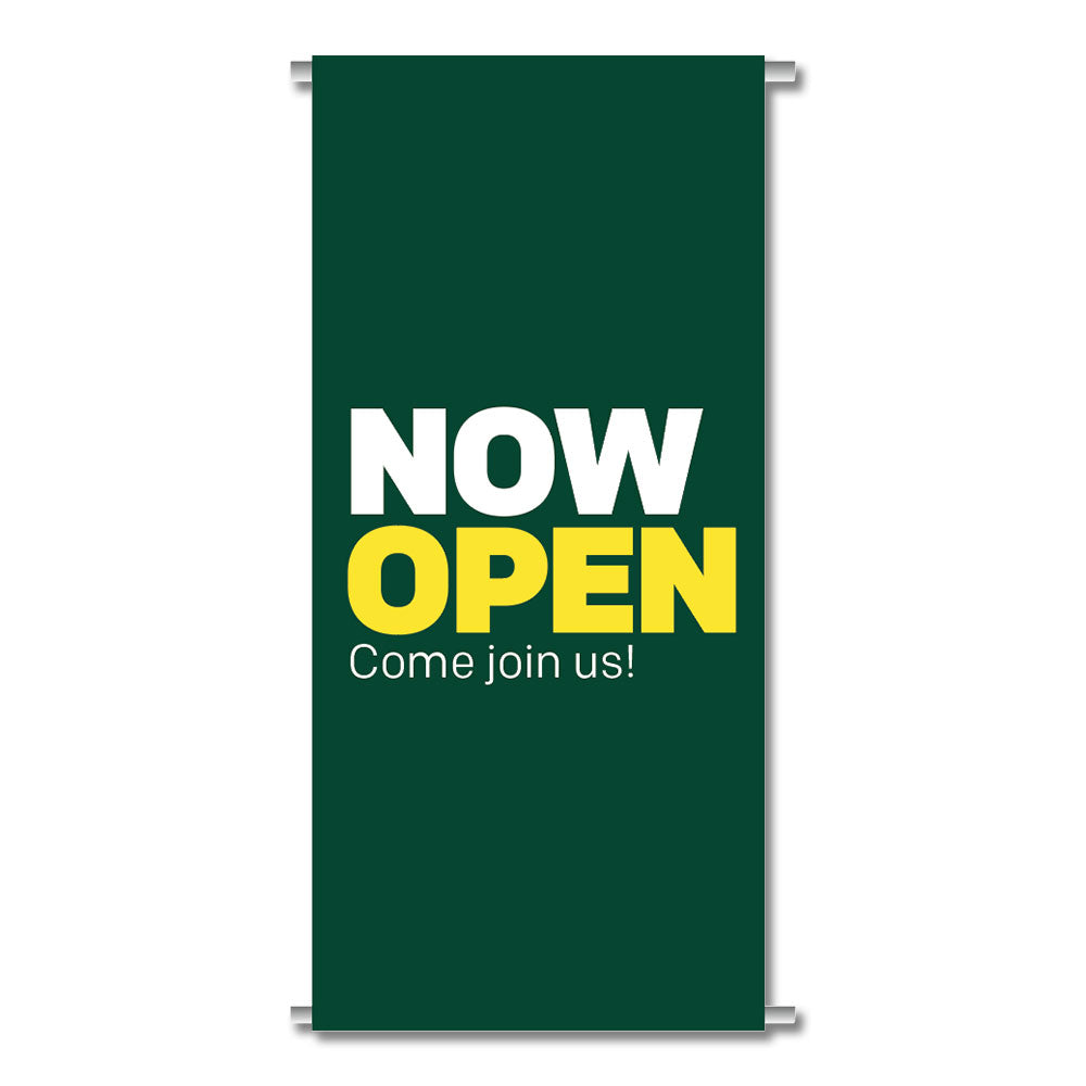 Now Open - Gateway Banner - 24 In. X 45.75 In.