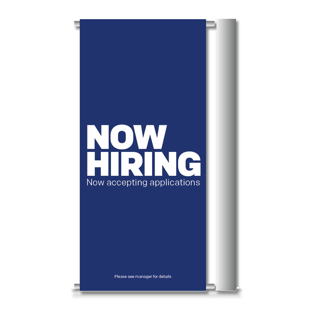 Now Hiring - Gateway Banner 24 In. X 45.75 In.