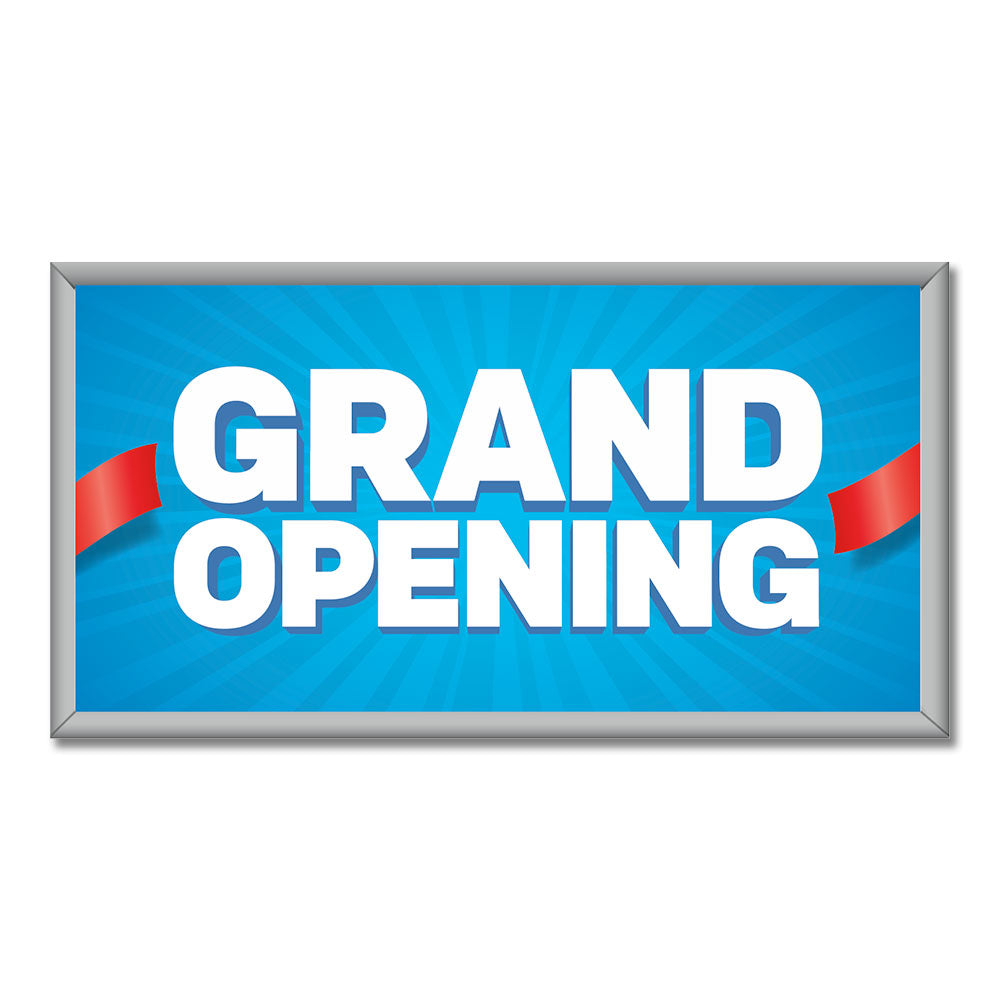 Grand Opening - Mini Billboard Insert - 8 Ft. X 4 Ft.