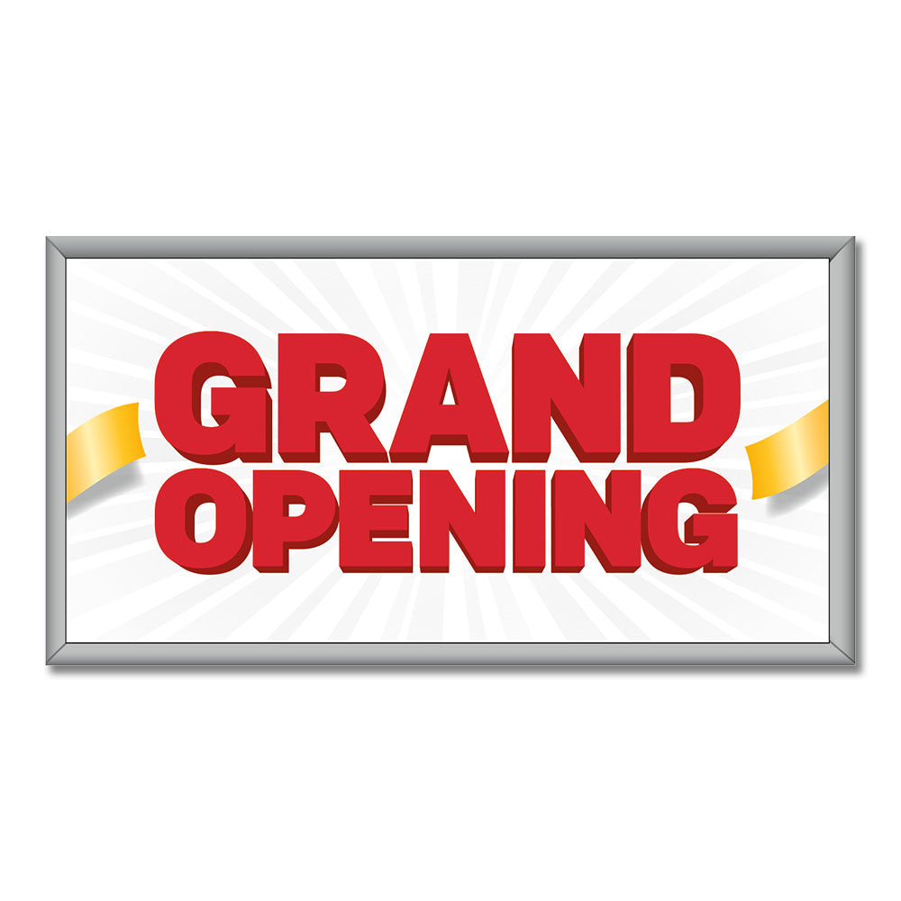 Grand Opening - Mini Billboard Insert - 8 Ft. X 4 Ft.