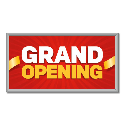 Grand Opening - Mini Billboard Insert - 8 Ft. X 4 Ft.