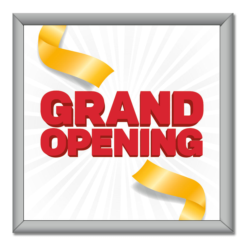 Grand Opening - Mini Billboard Insert - 4 Ft. X 4 Ft.