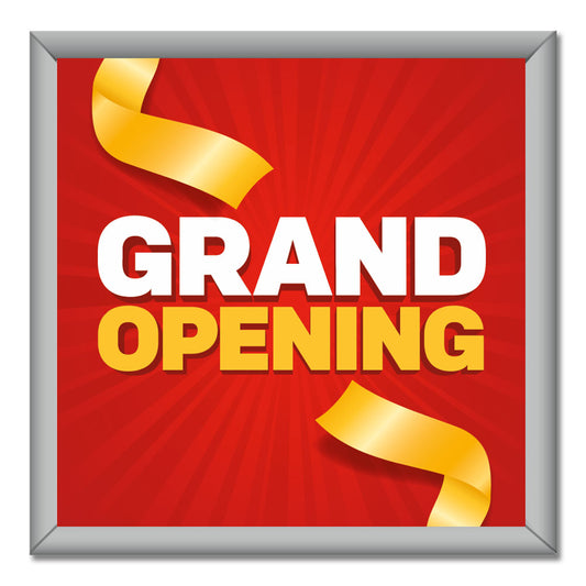 Grand Opening - Mini Billboard Insert - 4 Ft. X 4 Ft.
