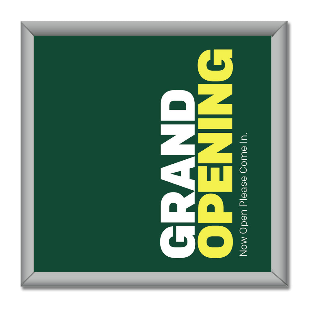 Grand Opening - Mini Billboard Insert - 4 Ft. X 4 Ft.