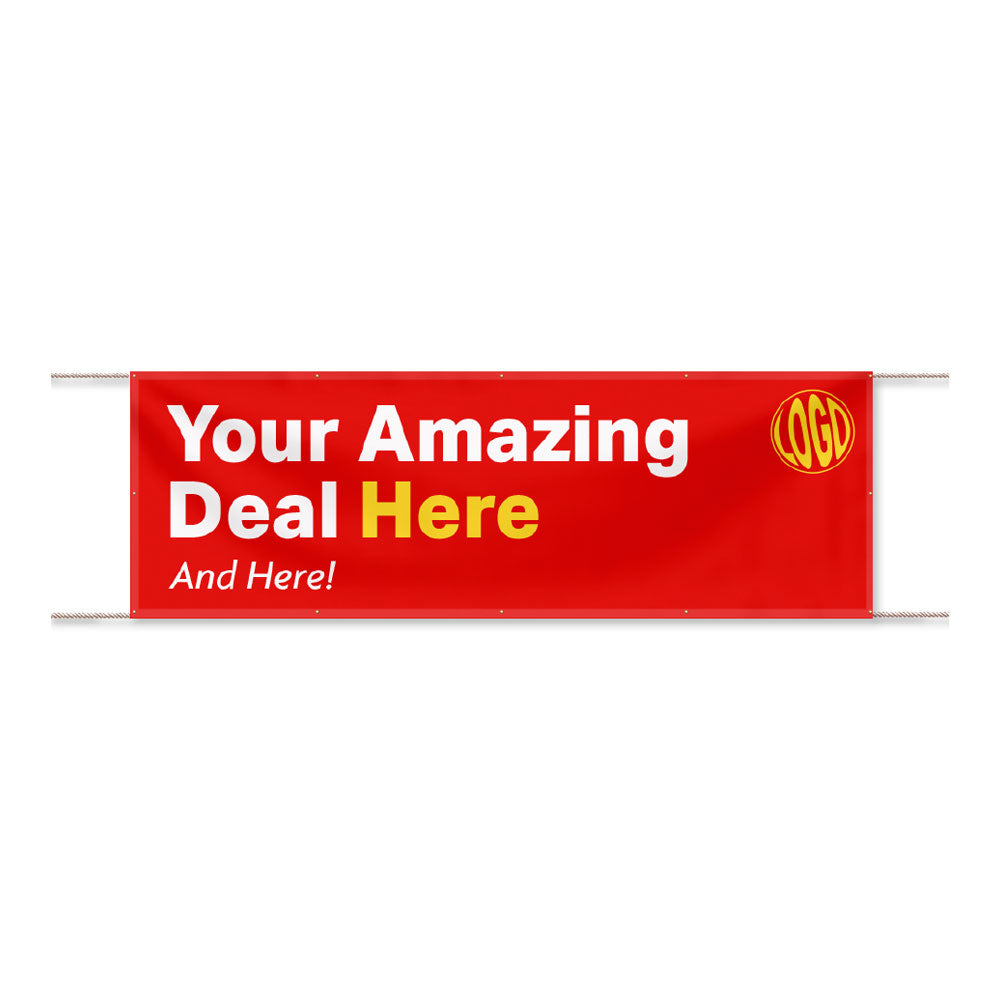 Custom Banner  -  6 Ft. X 2 Ft.