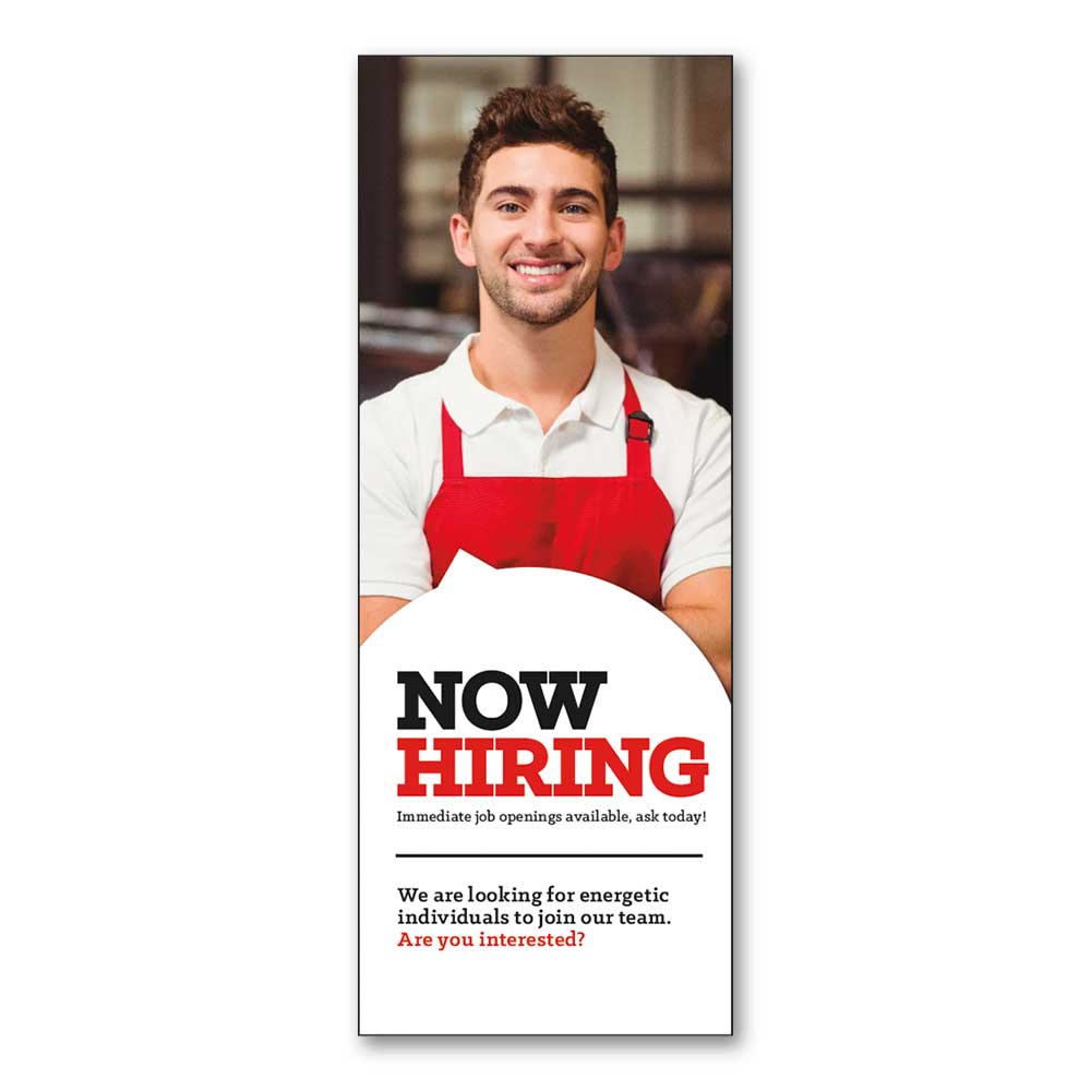 Now Hiring Job Fair - Booth Banner