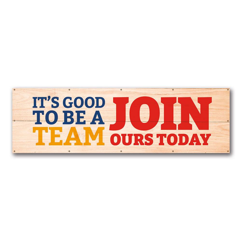 Join Our Team - Banner 10 Ft. X 3 Ft.