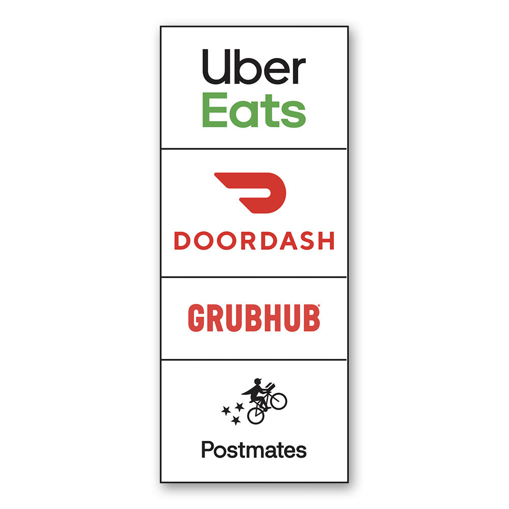 Delivery Partner Pickup - Parking Sign