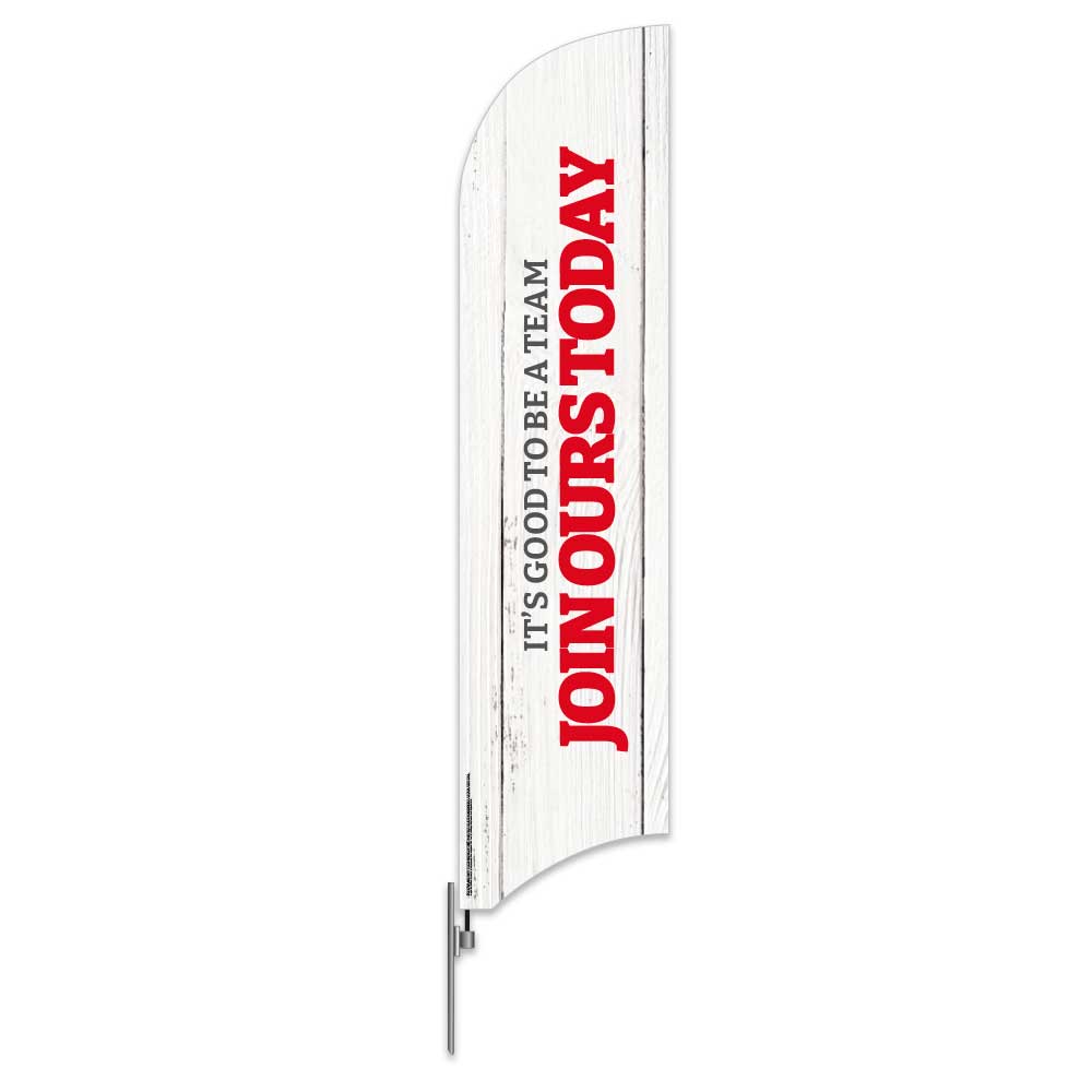 Join Our Team - Blade Flag - 13 FT.