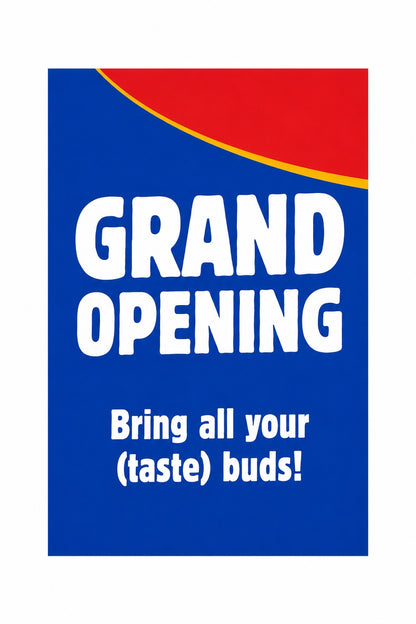 Grand Opening - A-Frame Insert 24.25 In. X 36.125 In.