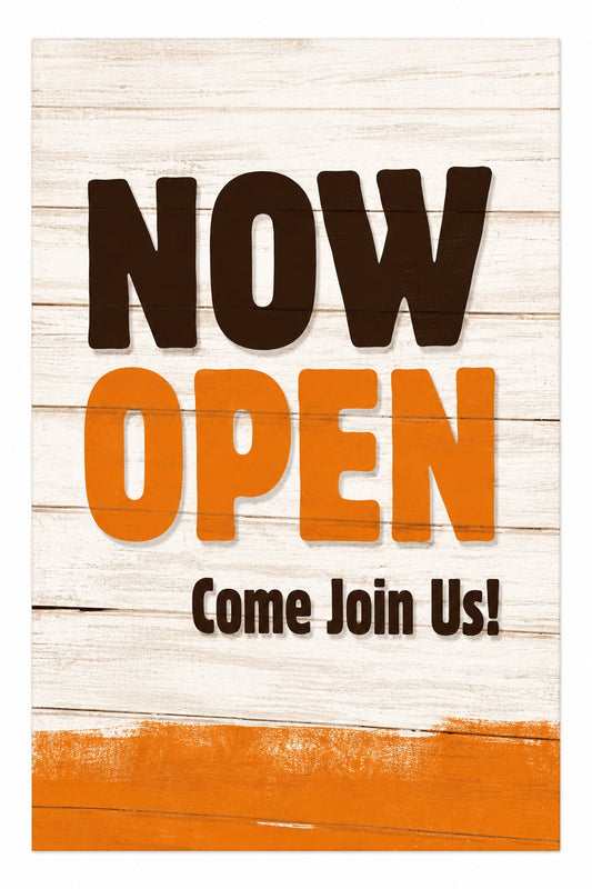 Now Open - A-Frame Insert 24.25 In. X 36.125 In.