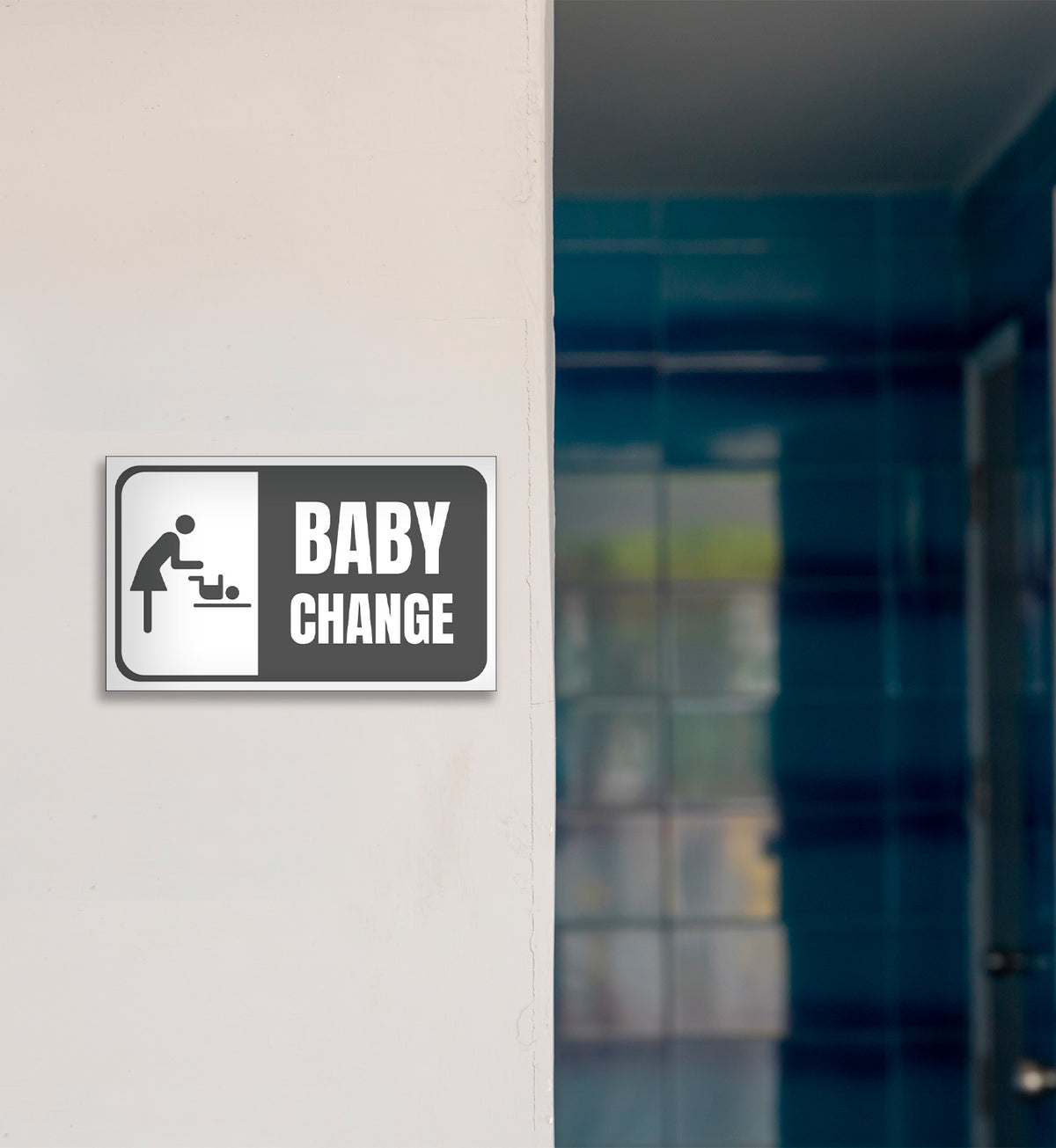 Baby Changing Sticker Baby Changing Station - Sign - 20 In. X 12 In. – OperationalSignage.com