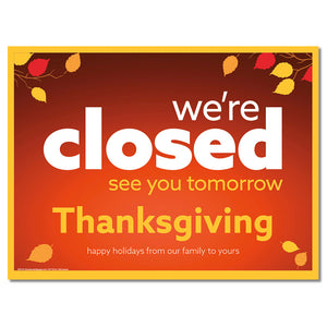 Thanksgiving Hours - Standard Kit - CLOSED