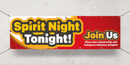 Spirit Night -  Banner 10 Ft. X 3 Ft.