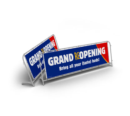 Grand Re-Opening - Banner - 10 Ft. X 3 Ft.
