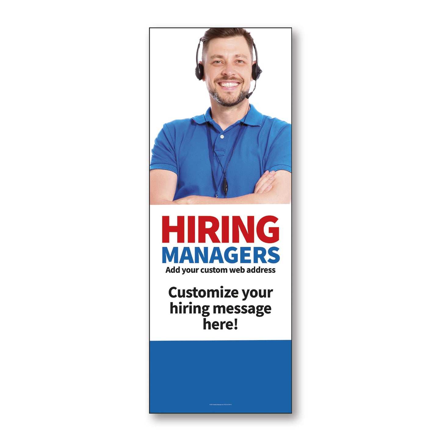 Now Hiring Job Fair 2025 - Booth Banner