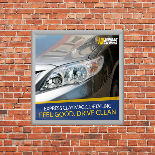 Automotive Custom Mini Billboard Insert - 4 Ft. X 4 Ft.